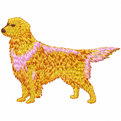 Dogs Embroidery Design 7